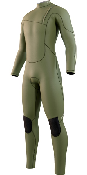 2025 Mystic Mens The One 3/2mm Zip Free Wetsuit 35000.250615 - Moss